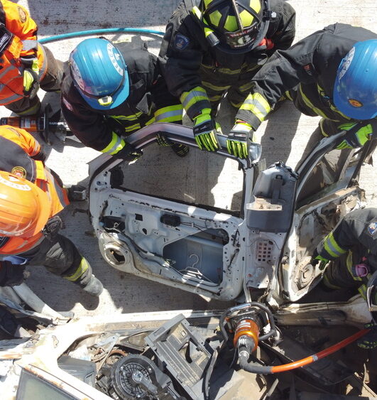 Academia de Bomberos de Viña del Mar — foto aérea