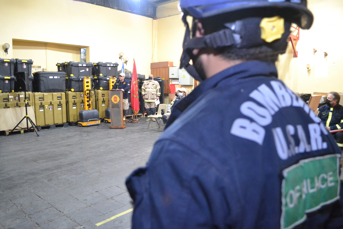 Equipo USAR Bomberos Viña del Mar — rescate urbano especializado