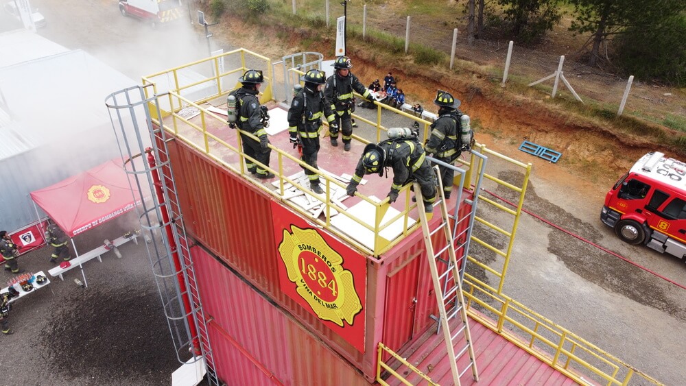 Capacitacion Academia de Bomberos Viña