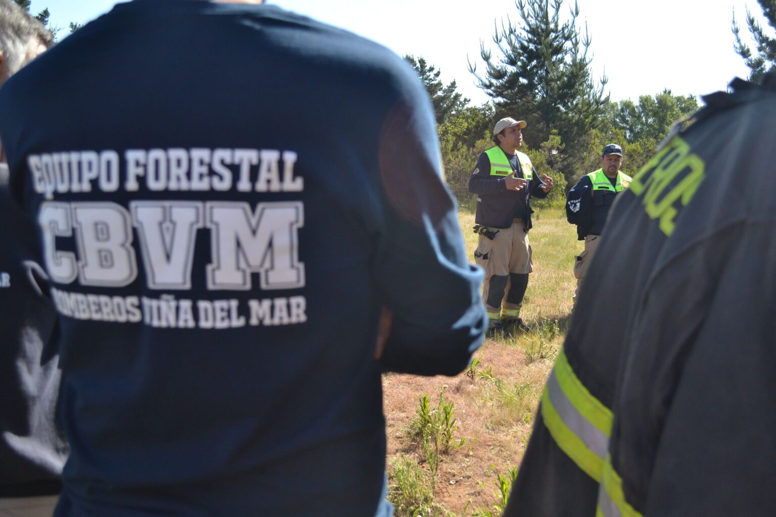 Equipo HazMat Bomberos Viña del Mar