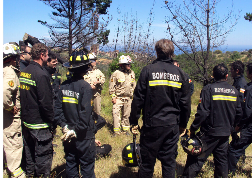 Compañías del CBVM participaron en Academias de Incendios Forestales